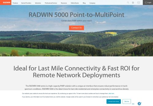 
                            3. RADWIN 5000 | Carrier-class PtMP within your reach