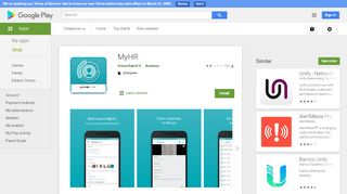 
                            9. Raet MyHR – Apps bei Google Play