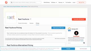 
                            12. Raet Youforce Pricing | G2 Crowd
