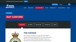 
                            9. RAF Cosford | Royal Air Force