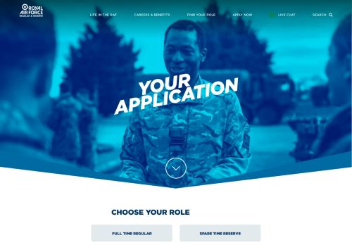 
                            3. RAF Recruitment | Start Your Application | Royal Air Force