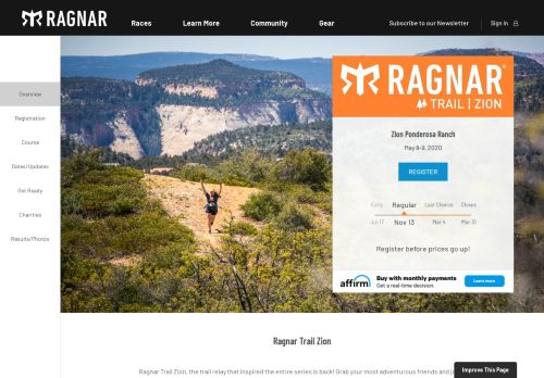 
                            7. Ragnar | Ragnar Trail Zion - UT - Ragnar Relay