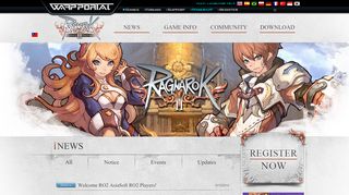 
                            4. Ragnarok 2 - News - Welcome RO2 AsiaSoft RO2 Players!