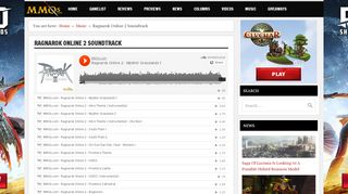 
                            4. Ragnarok Online 2 Soundtrack - MMOs.com