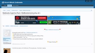 
                            12. Raiblocks Captcha Pool ( RaiBlocksCommunity.id ) | Forum Bitcoin ...