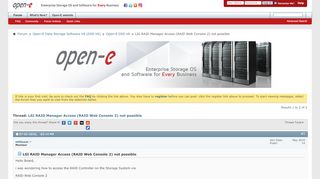 
                            5. RAID Web Console 2 - Open-E forums