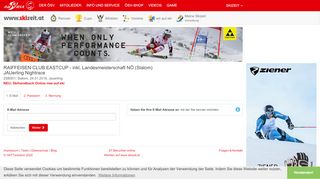 
                            2. RAIFFEISEN CLUB EASTCUP - inkl. Landesmeisterschaft NÖ - Skizeit