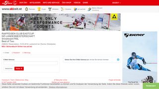 
                            3. RAIFFEISEN CLUB EASTCUP NÖ ... - Skizeit