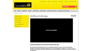 
                            13. Raiffeisen ELBA-App - internetwertpapiere.at - der Online ...