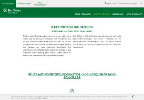 
                            2. Raiffeisen Raiffeisen Online Banking