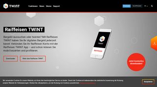 
                            8. Raiffeisen TWINT: Die bequeme Bezahl-App | TWINT