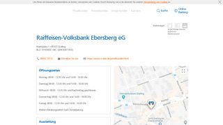 
                            8. Raiffeisen-Volksbank Ebersberg eG,Marktplatz 1 - Volksbank ...
