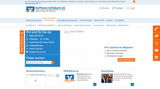 
                            8. Raiffeisen-Volksbank eG: Privatkunden