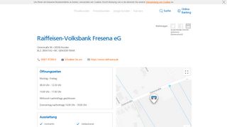 
                            6. Raiffeisen-Volksbank Fresena eG,Osterstraße 96 - Volksbank ...