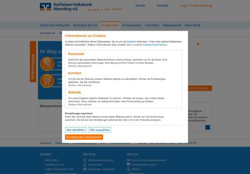 
                            5. Raiffeisen-Volksbank Wemding: Privatkunden