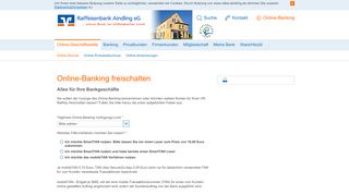 
                            10. Raiffeisenbank Aindling eG Online-Banking freischalten