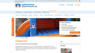 
                            13. Raiffeisenbank Altdorf-Feucht eG Engagement