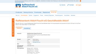 
                            12. Raiffeisenbank Altdorf-Feucht eG Geschäftsstelle Altdorf