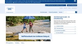 
                            11. Raiffeisenbank Am Goldenen Steig eG | Versicherungskammer Bayern