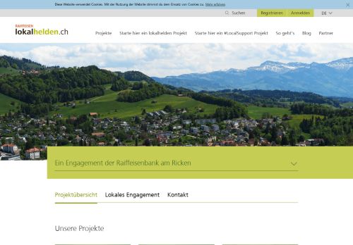 
                            9. Raiffeisenbank am Ricken - lokalhelden.ch - Crowdfunding-Plattform