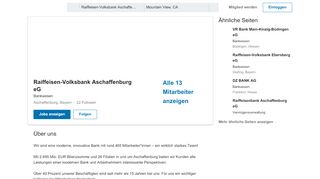 
                            9. Raiffeisenbank Aschaffenburg eG | LinkedIn