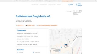 
                            8. Raiffeisenbank Bargteheide eG,Rathausstr. 32 - Volksbank ...