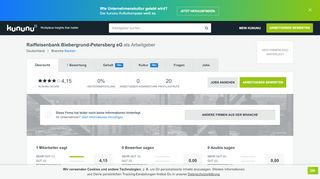 
                            12. Raiffeisenbank Biebergrund-Petersberg eG als Arbeitgeber: Gehalt ...