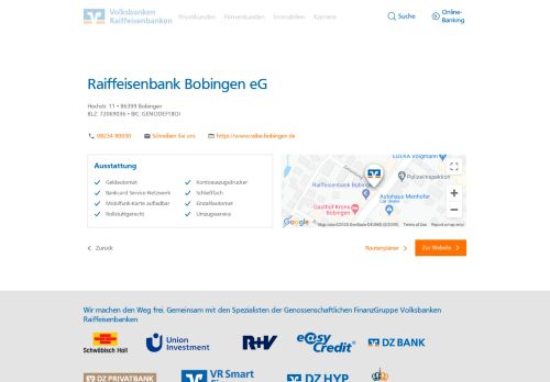 
                            6. Raiffeisenbank Bobingen eG,Hochstr. 11 - Volksbank Raiffeisenbank