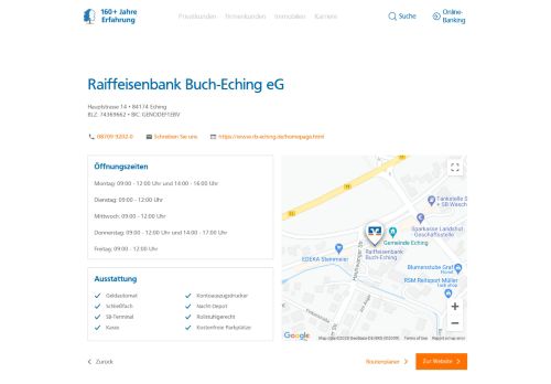 
                            3. Raiffeisenbank Buch-Eching eG,Hauptstrasse 14 - Volksbank ...