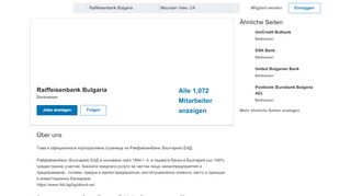 
                            8. Raiffeisenbank Bulgaria | LinkedIn