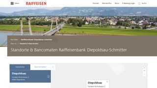 
                            6. Raiffeisenbank Diepoldsau-Schmitter: Standorte & Bancomaten
