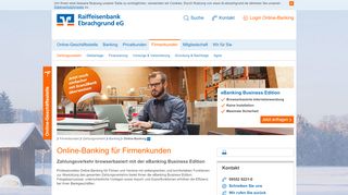 
                            7. Raiffeisenbank Ebrachgrund eG Online-Banking Firmenkunden