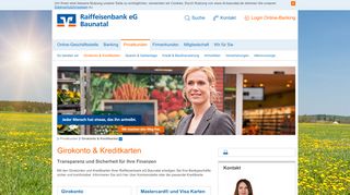 
                            4. Raiffeisenbank eG Baunatal Girokonto Kreditkarten