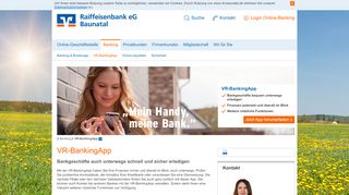 
                            9. Raiffeisenbank eG Baunatal VR-BankingApp