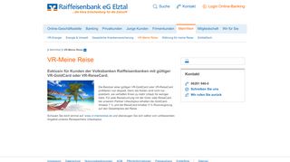 
                            11. Raiffeisenbank eG Elztal VR-Meine Reise