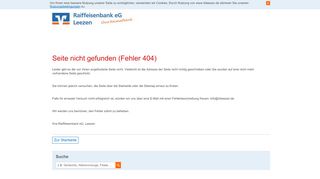 
                            7. Raiffeisenbank eG Leezen - Online Filiale+ - BIC GENODEF1LZN