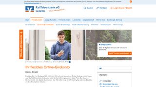 
                            3. Raiffeisenbank eG Leezen - Online-Girokonto - BIC GENODEF1LZN