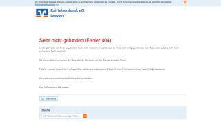
                            9. Raiffeisenbank eG Leezen - paydirekt - BIC GENODEF1LZN