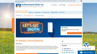 
                            11. Raiffeisenbank Eifeltor eG VR-Online