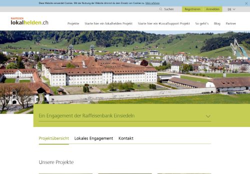
                            9. Raiffeisenbank Einsiedeln - lokalhelden.ch - Crowdfunding-Plattform