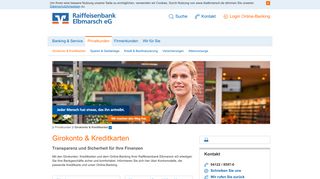 
                            11. Raiffeisenbank Elbmarsch eG Girokonto Kreditkarten