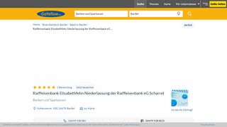 
                            11. ▷ Raiffeisenbank Elisabethfehn Niederlassung der Raiffeisenbank ...