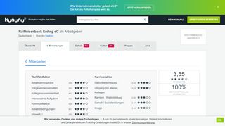 
                            12. Raiffeisenbank Erding eG Erfahrungen: 3 Erfahrungsberichte | kununu