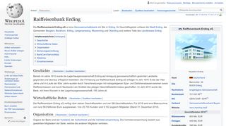 
                            8. Raiffeisenbank Erding – Wikipedia