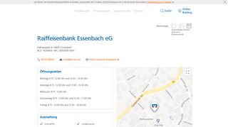 
                            9. Raiffeisenbank Essenbach eG,Rathausplatz 8 - Volksbank ...