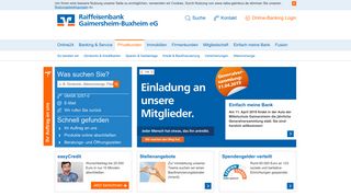 
                            6. Raiffeisenbank Gaimersheim-Buxheim eG - Privatkunden - Einfach ...