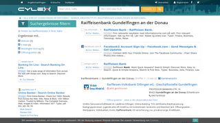 
                            12. Raiffeisenbank Gundelfingen an der Donau - im CYLEX Branchenbuch