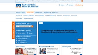 
                            4. Raiffeisenbank Hardt-Bruhrain eG: Privatkunden