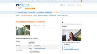 
                            12. Raiffeisenbank im Allgäuer Land eG in Altusried | Raiffeisenbank im ...