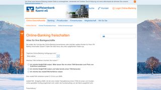 
                            10. Raiffeisenbank Kaarst eG Online-Banking freischalten